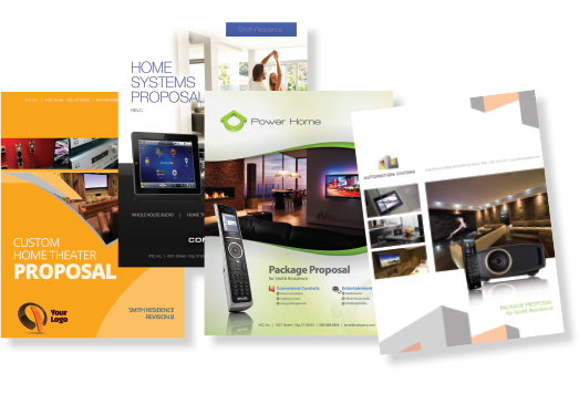 Examples of proposals that can be created with simplyreliable|OS.